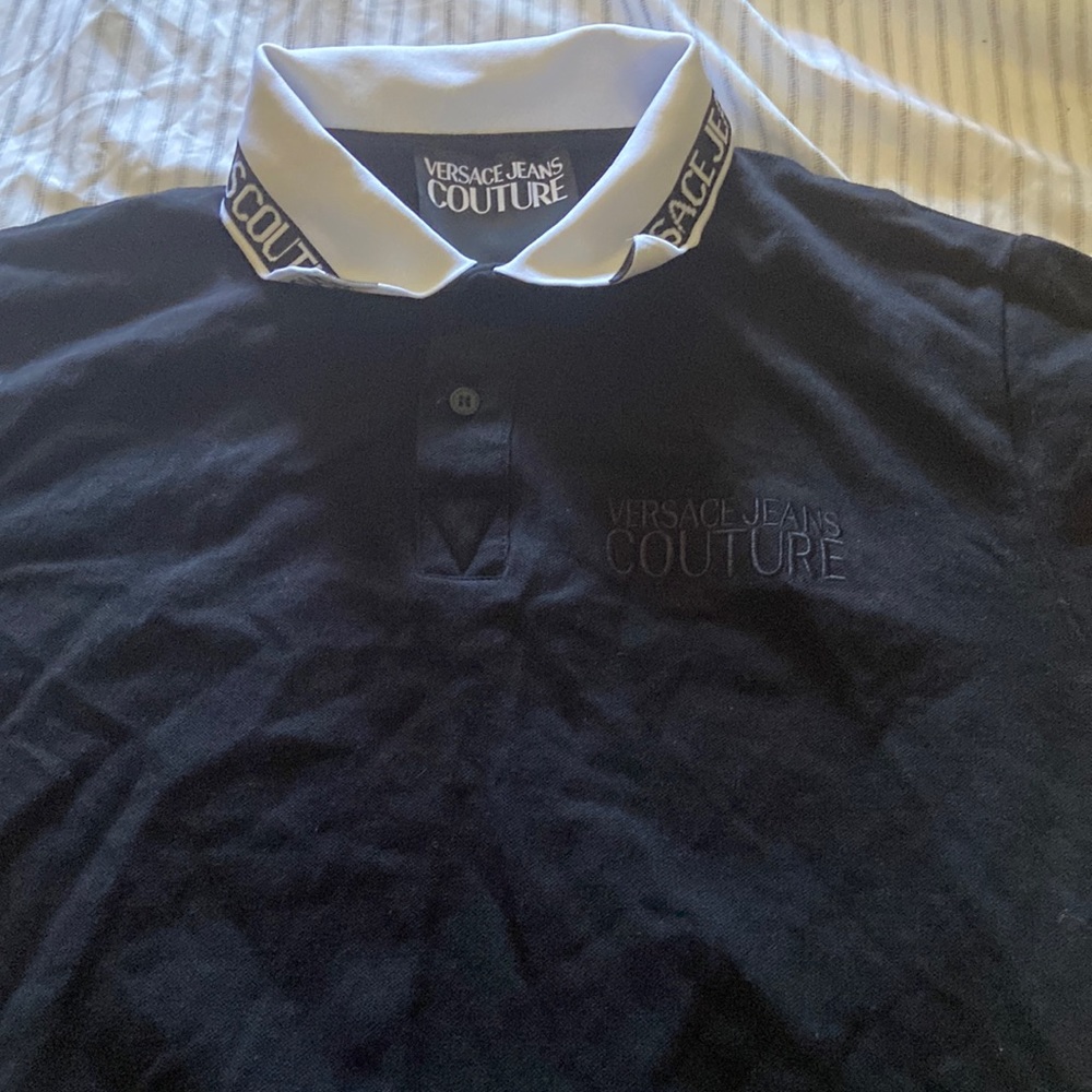 Used like brand new Versace polo
